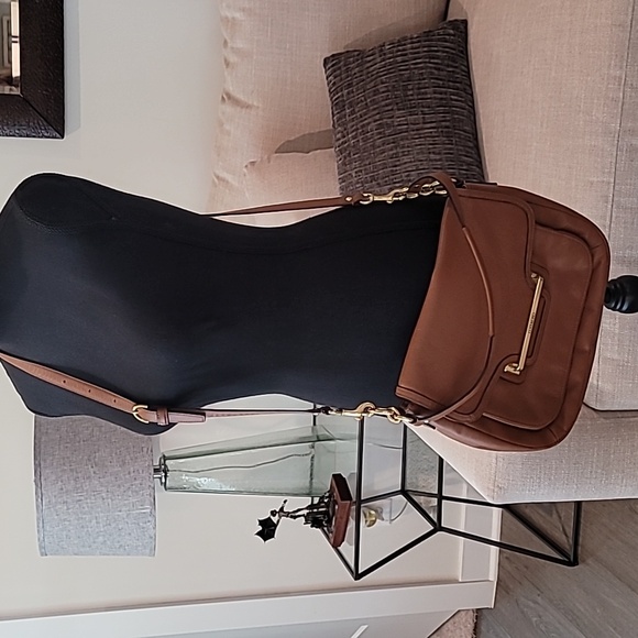 Vintage Coach 100% Leather Exceptional Condition Crossbody Handbag - Picture 11 of 12